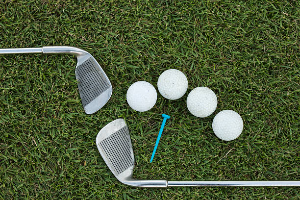 istock Golf club and ball in grass 476825734