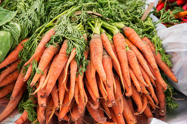 istock Fresh carrots on sale 476828714