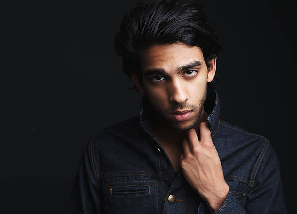 istock Young man in denim jeans jacket 476829071
