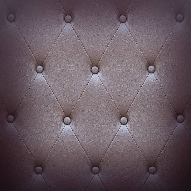 istock Pattern of brown leather seat upholstery 476829080