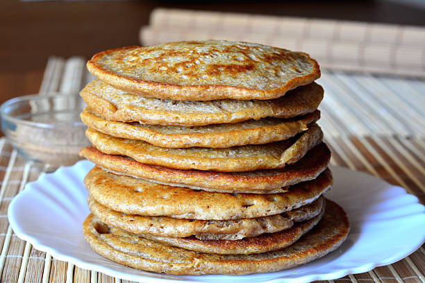 istock Stack of sweet pancakes with cinnamon sugar 476830948