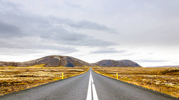 istock Beautiful mountain road in Iceland 476834235