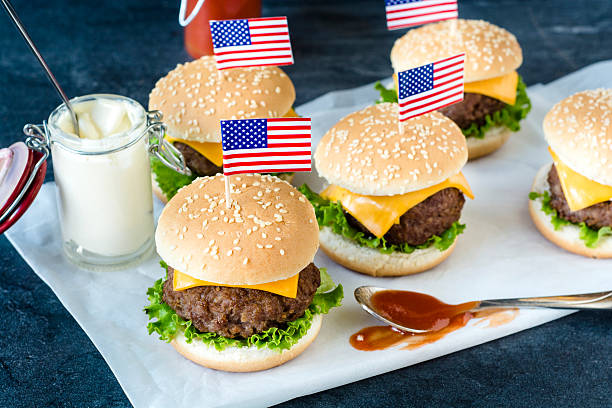 istock American mini burgers 476834560