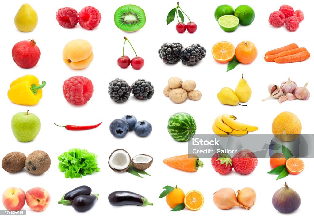 Frutas e produtos hortícolas - Royalty-free Figura para recortar Foto de stock