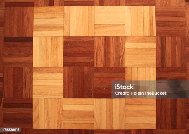 Teakwood Piso De Cuadráticas Se Pegue La Formación De Un Cuadrante Foto de stock y más banco de imágenes de Abstracto