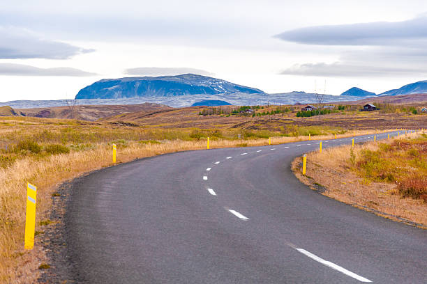 istock Beautiful mountain road in Iceland 476841141