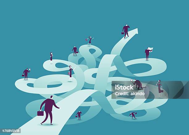 Direction Stock Neighbour Direction Stock Illustration - Download Image Now - Variation, Business ...