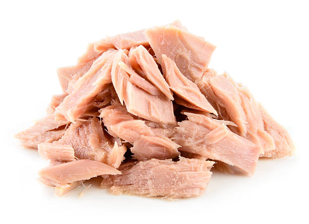 istock Tuna. Canned fish isolated on white 476846036