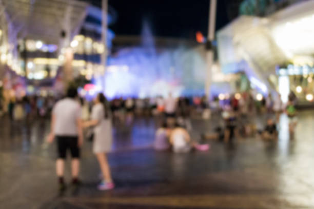 istock Blurred people walking in the shopping center 476852046