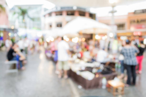 istock Blurred people walking in the shopping center 476853512