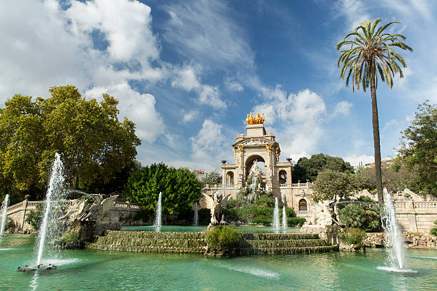 istock Park of Barcelona, Spain 476854001