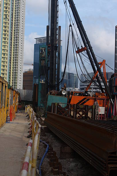 istock Foundation Work of Construction Site, Kai Tak Area, Hong Kong 476856704