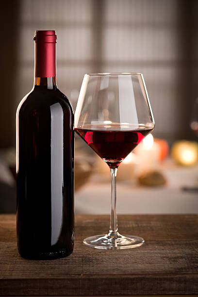 istock Wineglass and bottle still life 476867889