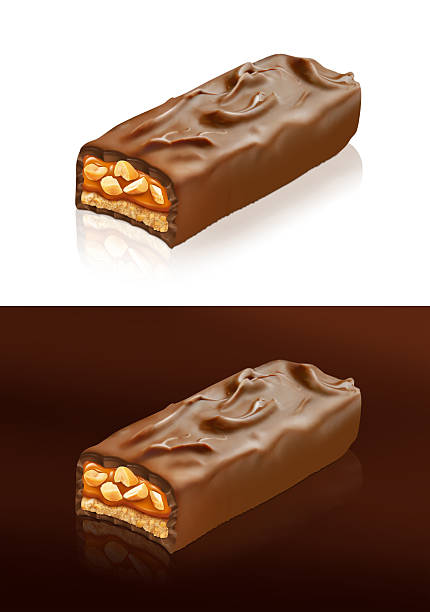 istock Closeup of chocolate bar with clipping path 476868997