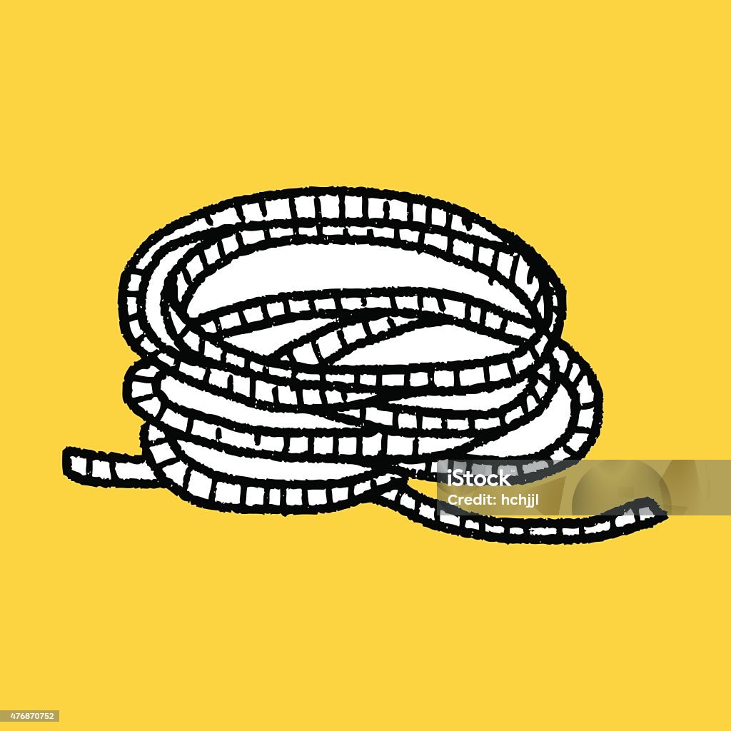 Doodling Rope Rope Doodle Stock Illustration - Download Image Now - 2015, Backgrounds ...