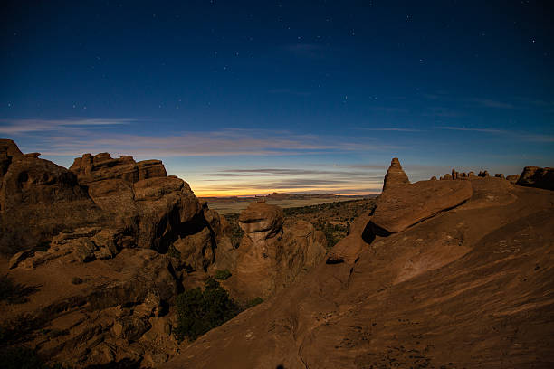 istock Starry Sunset at Arches National Park, Utah 476873766