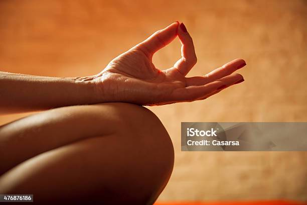 Chin Mudra Stock Photo - Download Image Now - 2015, 25-29 Years, Adult