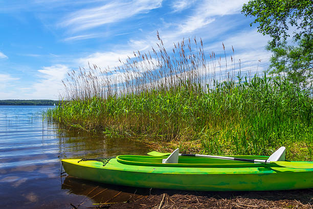 istock Kayaking on the lake in Masuria, Poland 476876196
