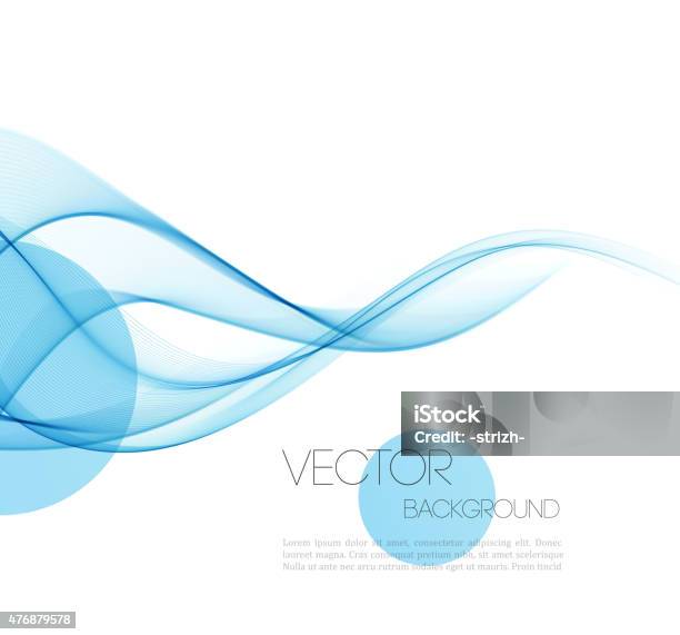 Abstract Curved Lines Background Template Brochure Design Stock Illustration - Download Image Now