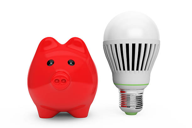 istock Piggy Bank with Light Bulb 476886446