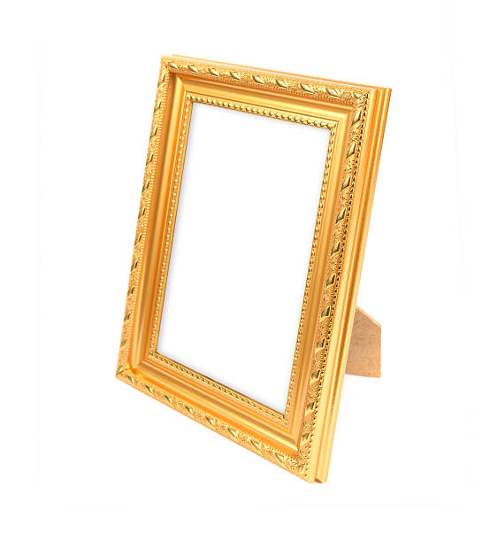 istock picture frame on the white background 476887023