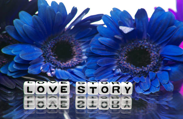 istock Love story with blue theme 476889041