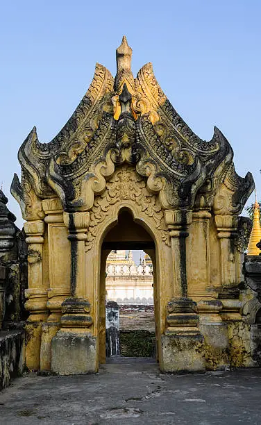 Maha Aungmye Bonzan Monastery in Inwa, Myanmar