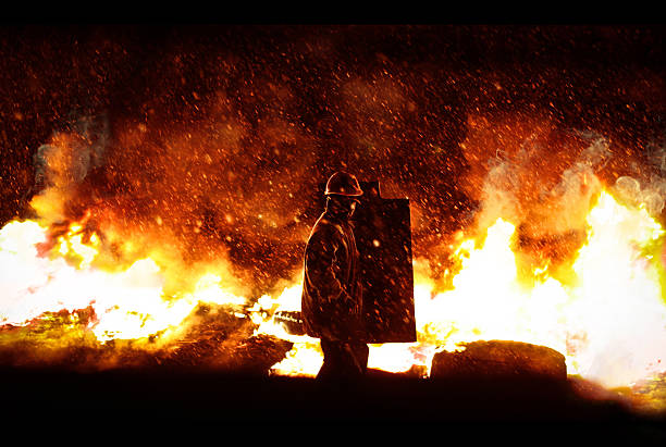 KIEV, UKRAINE - JAN 24, 2014