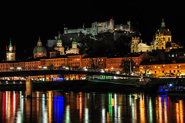 istock Salzburg city light over the river 476894533