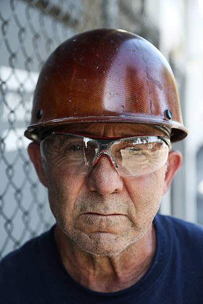 istock Portrait of a blue collar worker 476894997