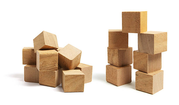 istock Stacks of Wooden Blocks 476895175