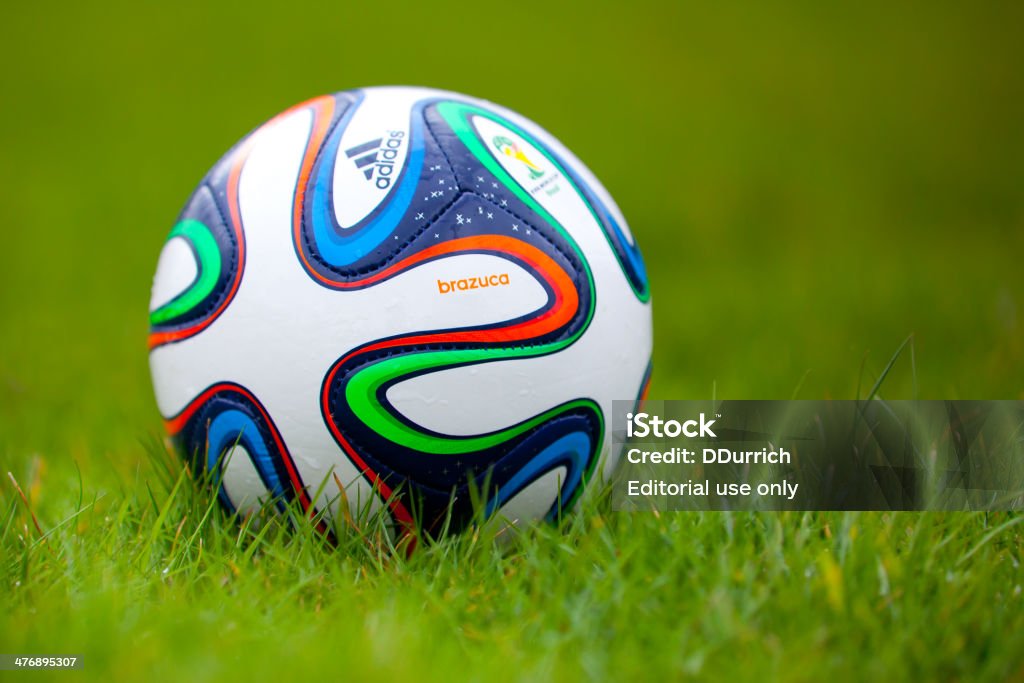 Adidas Brazuca World Cup 2014 Fußball - Lizenzfrei Adidas Stock-Foto