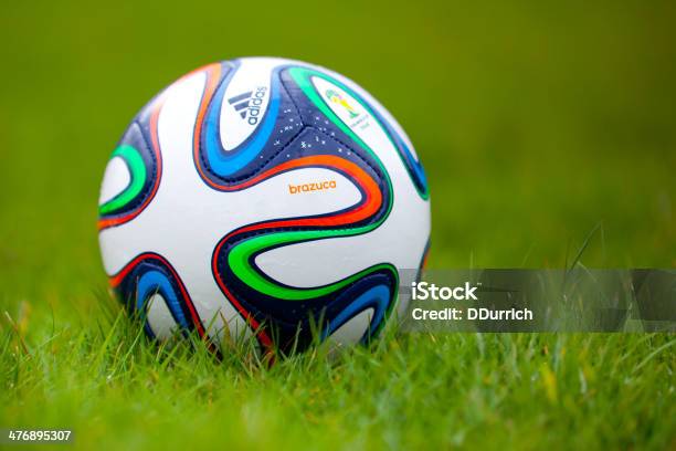 Adidas Brazuca World Cup 2014 Fußball Stockfoto und mehr Bilder von Adidas - Adidas, Fußball, Fußball-Spielball