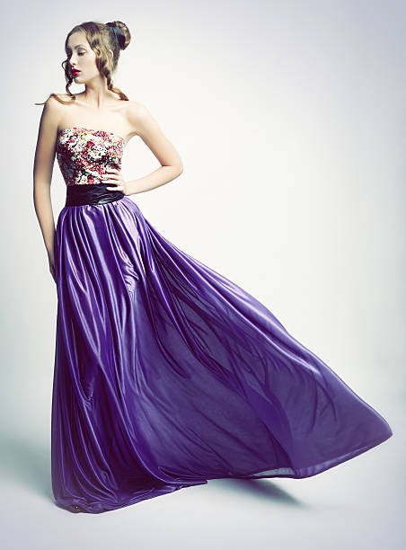 istock Young woman in the wind. 476896211