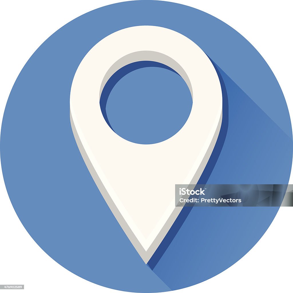 Vector Map Label Icon Abstract stock vector