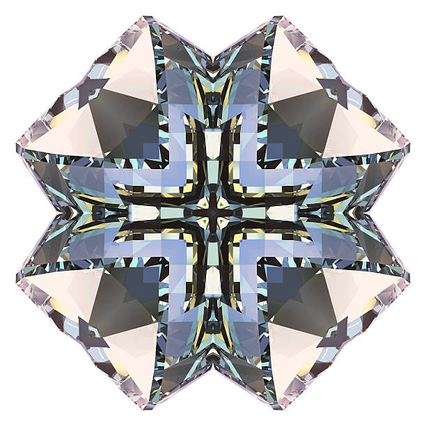 istock Decorative art, geometric pattern, symmetrical illustration, abstract fractals, seamless ornament. 476904241