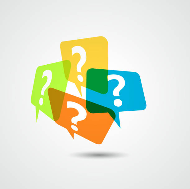 question mark icon pattern - question mark stock illustrations