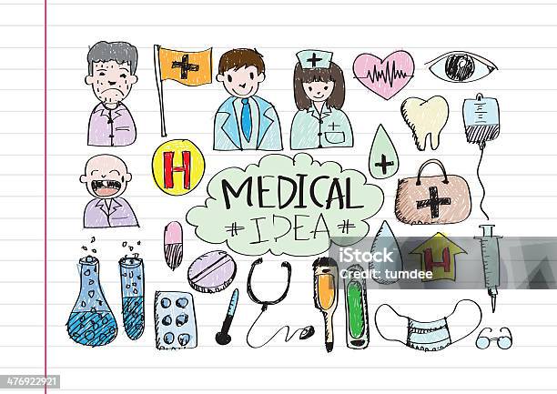 Medizinische Symbole Und Symbol Stockfoto und mehr Bilder von Anatomie - Anatomie, Arzt, Biomedizinische Illustration