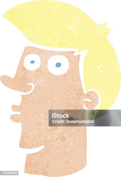 Cartoon Verwirrt Mann Stock Vektor Art und mehr Bilder von ClipArt - ClipArt, Erwachsene Person, Fröhlich