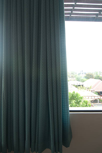 istock Curtains in the modern house 476931918