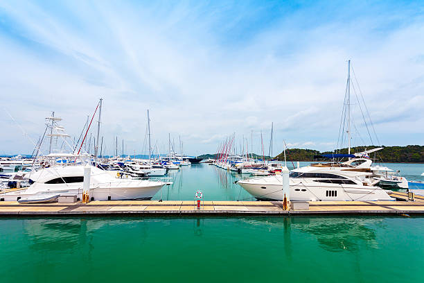 istock Yachts at Thailand Port 476932254