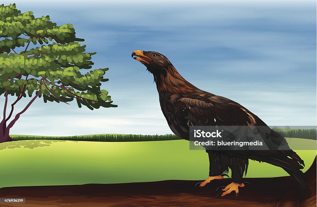 big bird - clipart vectoriel de Aile d'animal libre de droits