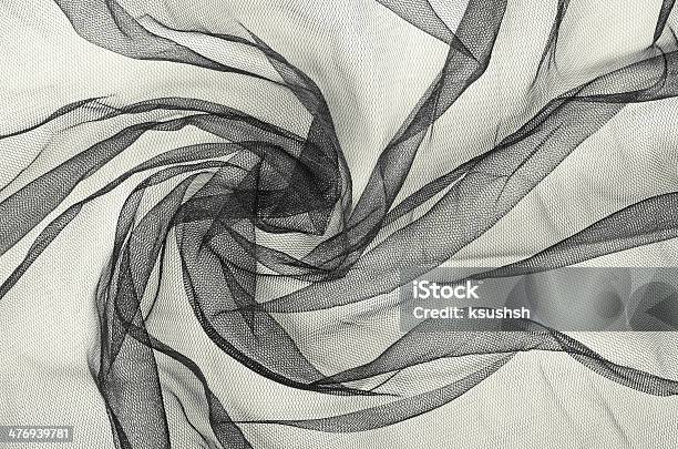 Black Tulle Background Stock Photo - Download Image Now - Affectionate, Black Color, Chaos