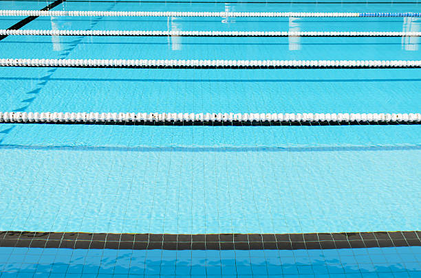 istock Swimming Pool and clearly marked lanes. 476940117