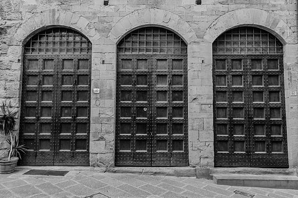 Tuscan italian medioeval village