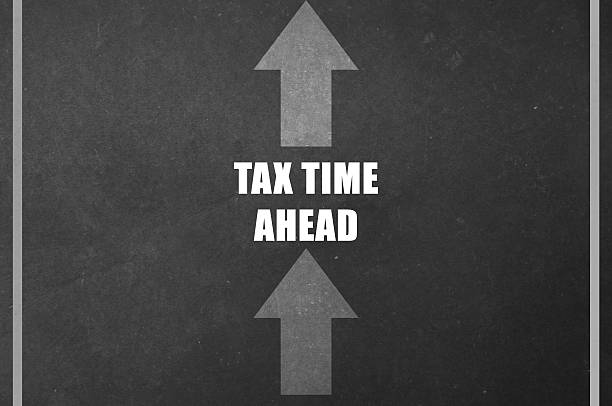 istock Tax Time - Reminder - Deadline - Road Sign 476942408