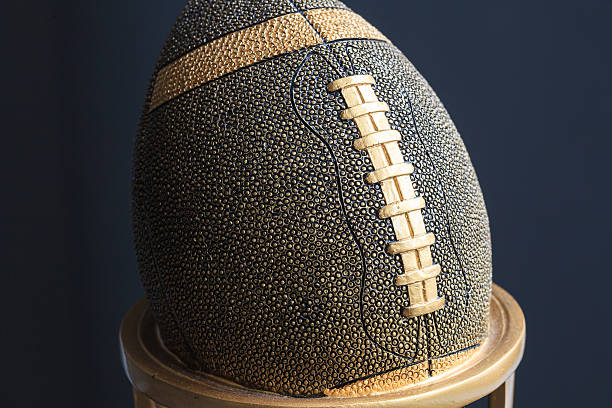 Football Trophy Close Up