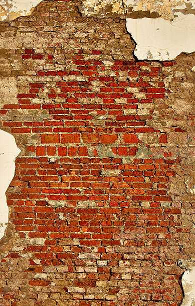 istock Old wall of red brick. 476943809