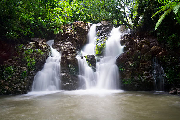 Fiji Waterfall stock photo