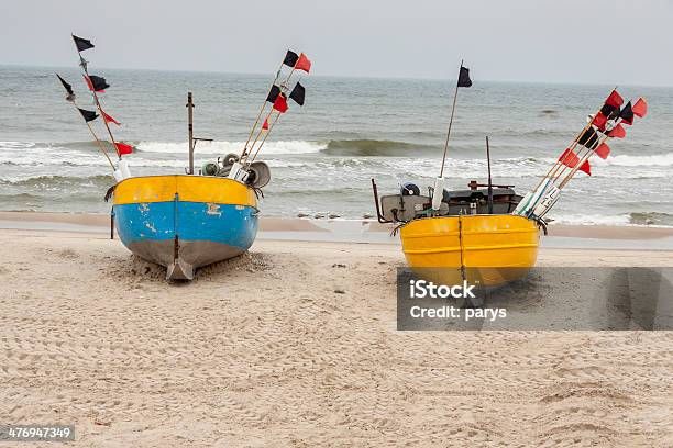 Photo libre de droit de Rewal Côte De La Mer Baltique Pologne banque d'images et plus d'images libres de droit de Baie - Eau - Baie - Eau, Bateau à moteur, Bleu